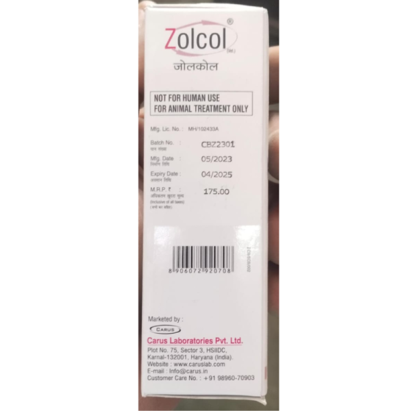 Zolcol Injection - Carus Laboratories Pvt. Ltd