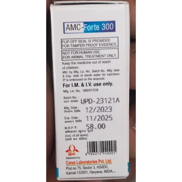 AMC-Forte 300 - Carus Laboratories Pvt. Ltd