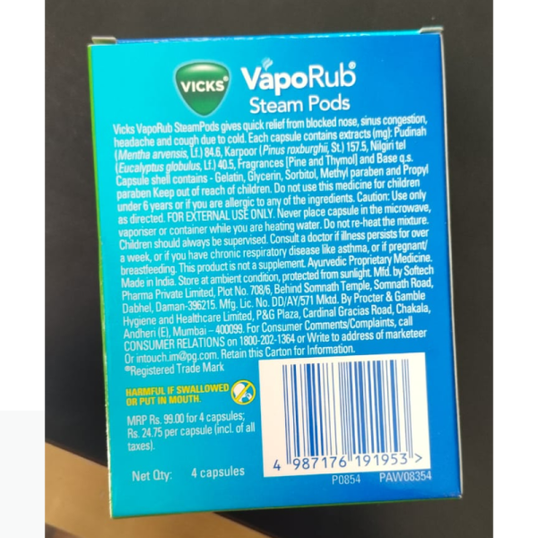 VapoRub Steam Pods - Vicks