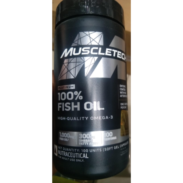 Platinum 100% Omega Fish Oil - MuscleTech