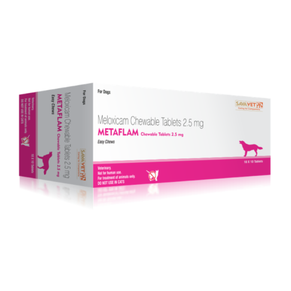 Metaflam Chewable Tablets 2.5 Mg - SAVAVET