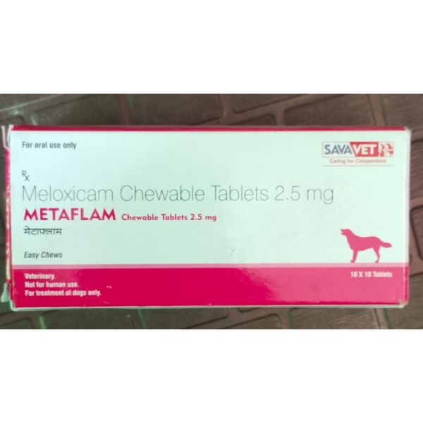 Metaflam Chewable Tablets 2.5 Mg - SAVAVET