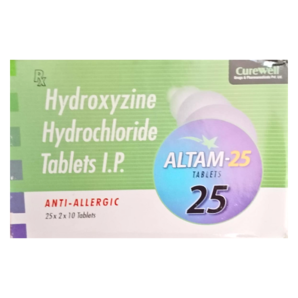 Altam-25 Tablets - Curewell