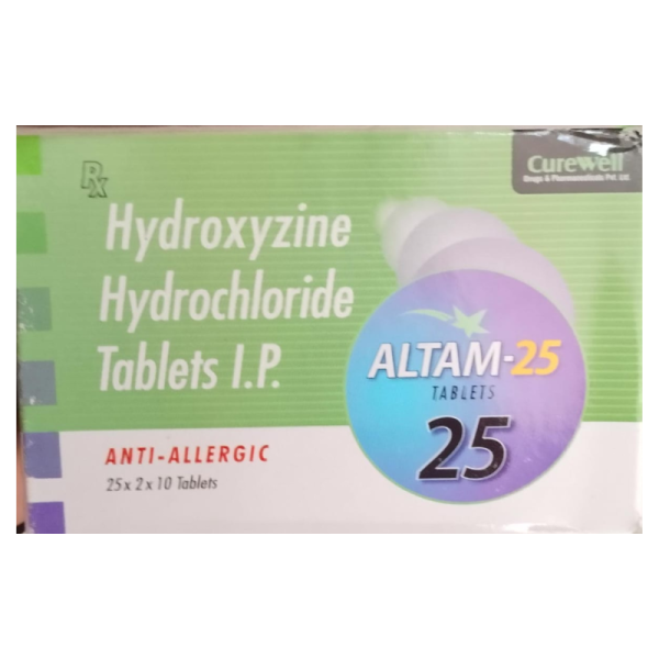 Altam-25 Tablets - Curewell
