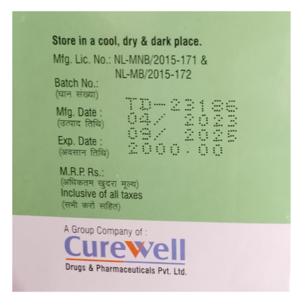Altam-25 Tablets - Curewell