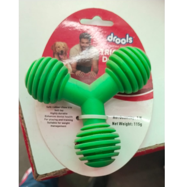 Trio Bolt Dog Toy - Drools