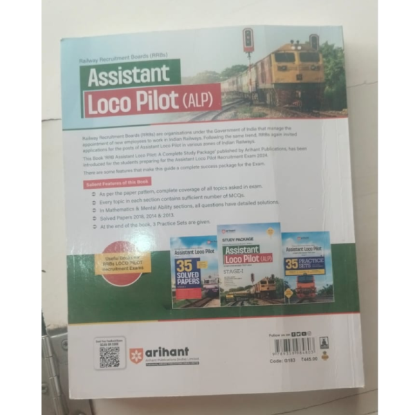 RRB Assistant Loco Pilot Guide - Arihant
