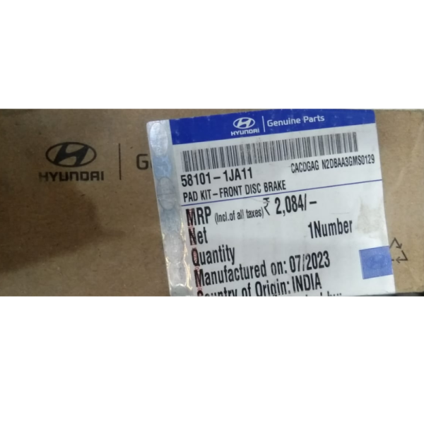 Pad Kit Front Disc Brake - Hyundai