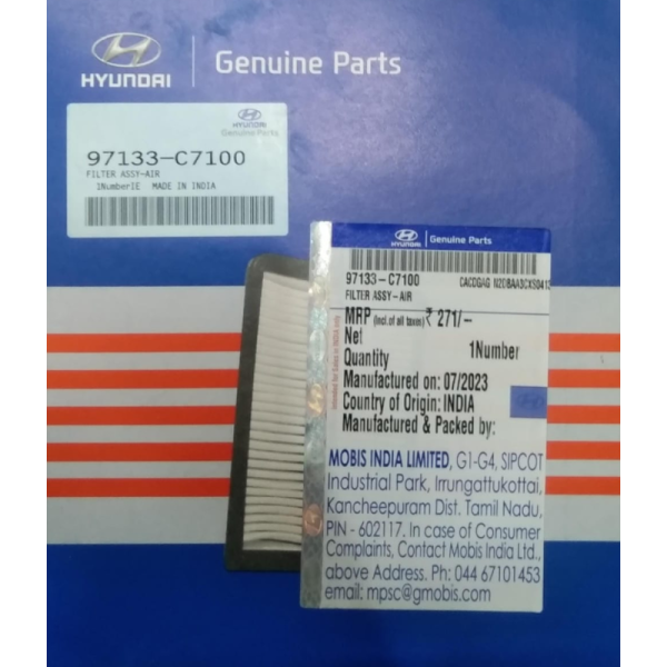 Filter Assy - Air - Hyundai