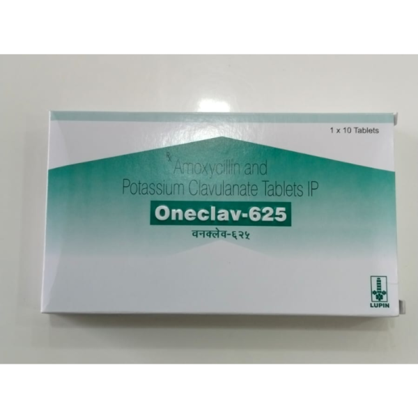 Oneclav -625 Tablets - Lupin