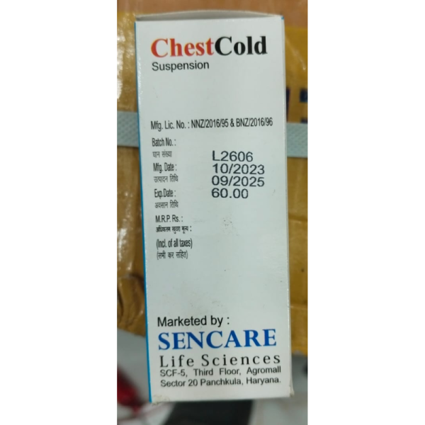 ChestCold Syrup - Sencare