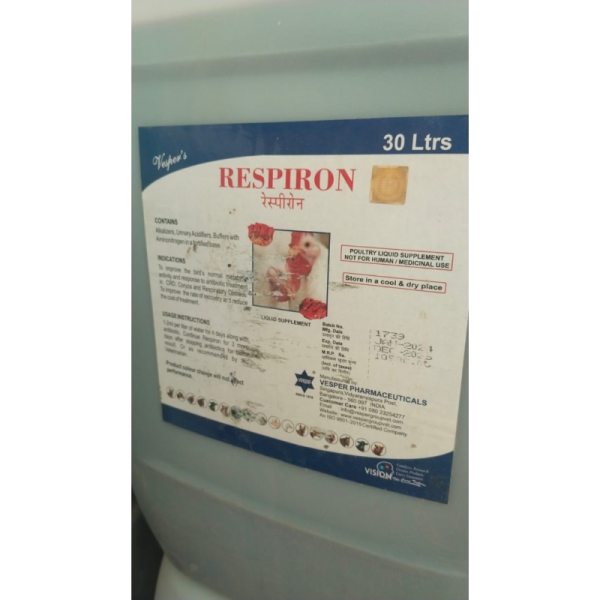 Respiron Poultry Liquid Supplement - Vesper Pharmaceuticals