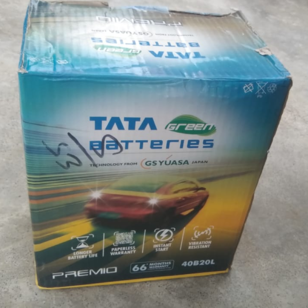 Car Battery - Tata Green Batteries