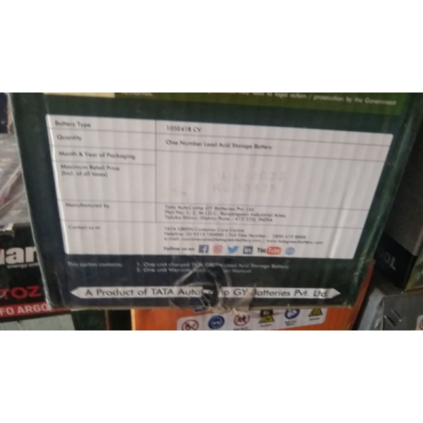 Truck Battery - Tata Green Batteries