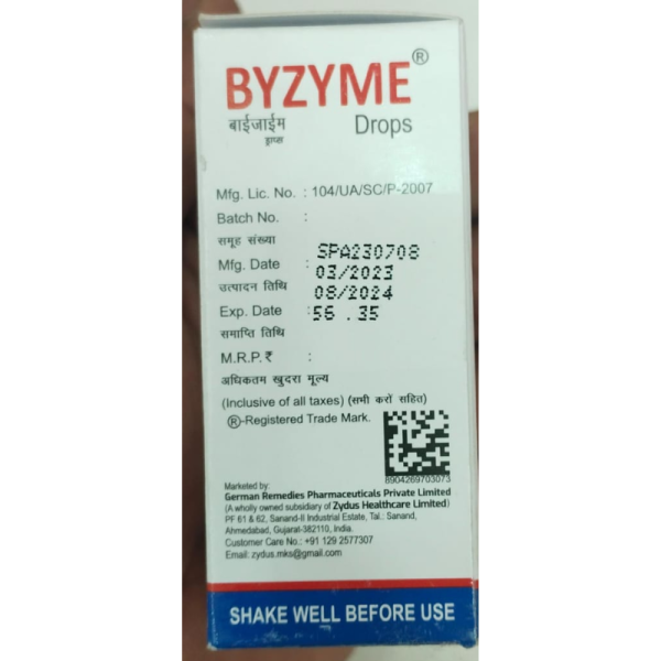 Byzyme Drop - German Remedies