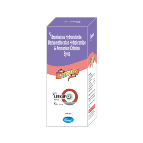 Leekuf-SF Syrup - Leeford Healthcare ltd