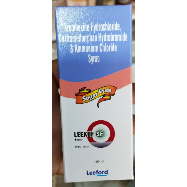 Leekuf-SF Syrup - Leeford Healthcare ltd