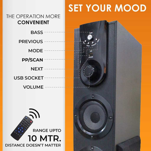 Bluetooth Tower Speaker - Gizmore