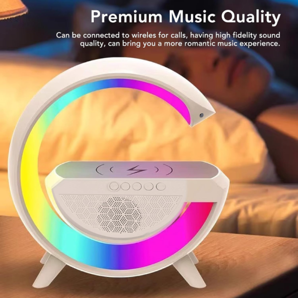 LED Wireless Charging Speaker image 2