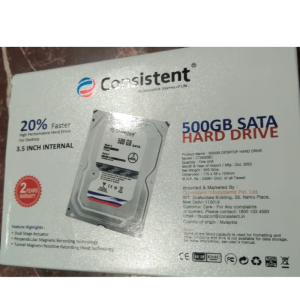 Hard Drive - Consistent