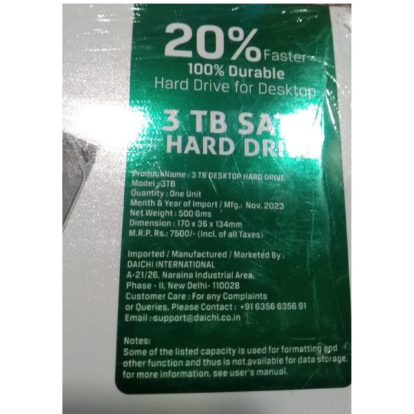 Hard Drive - Daichi