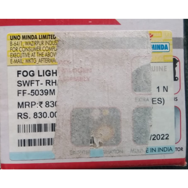 Fog Light - Uno Minda