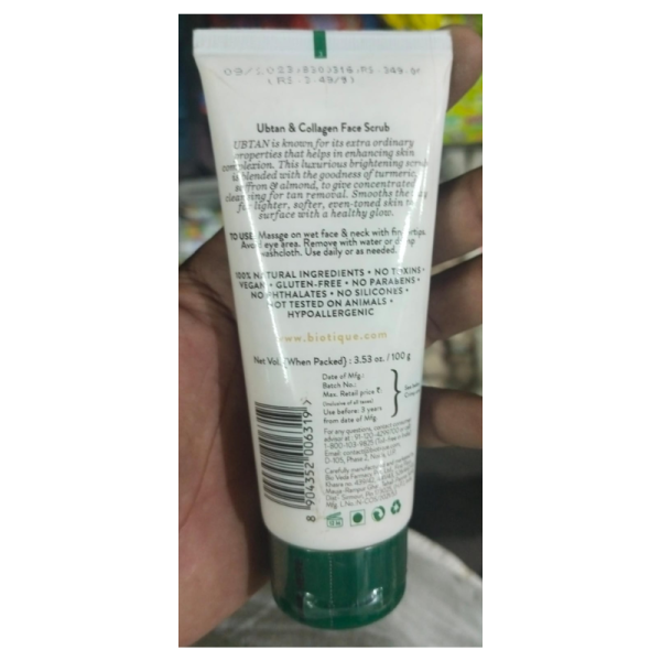 Face Scrub - Biotique
