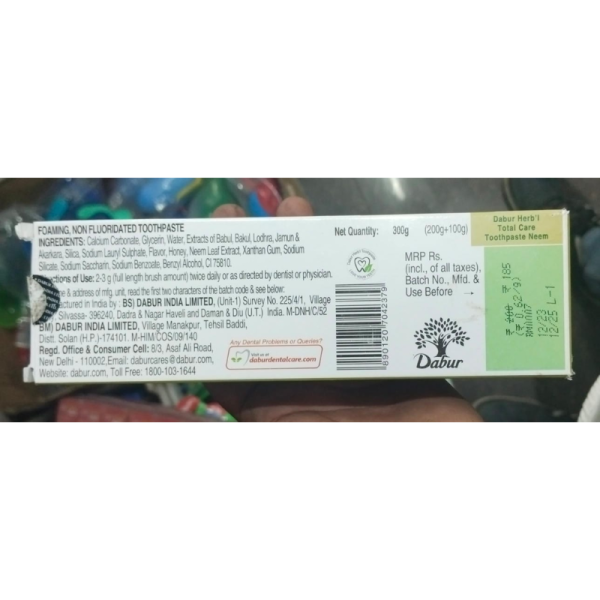 Toothpaste - Dabur Herb'l