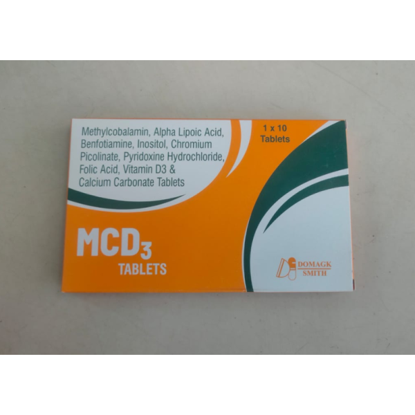 MCD3 Tablets - Domagk Smith