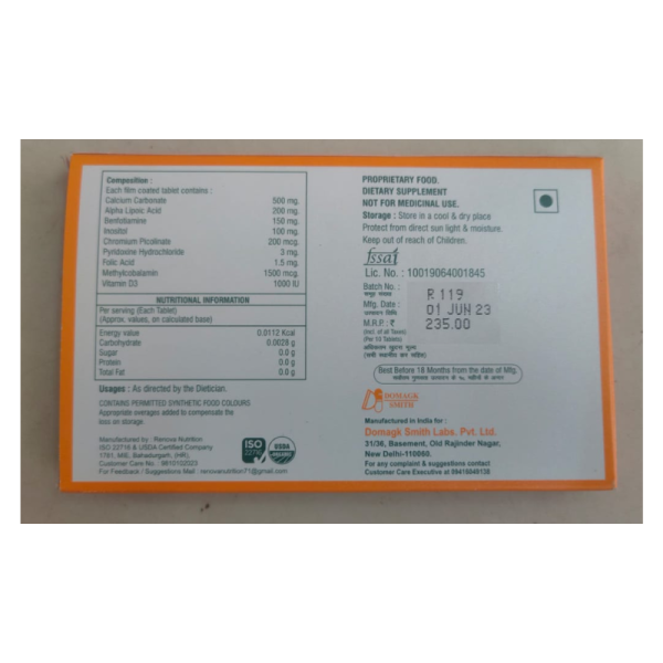 MCD3 Tablets - Domagk Smith