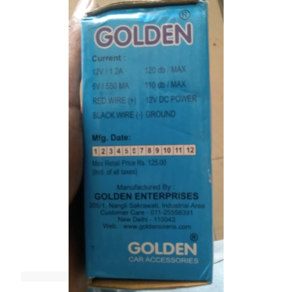 Horn - Golden
