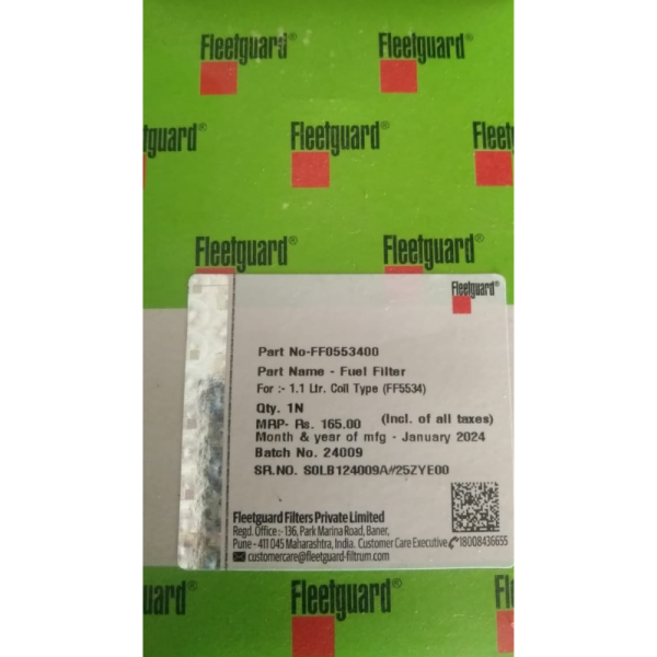 Fuel Filter - Fleetguard