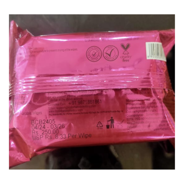 Makeup Remover Wipes - Colorbar