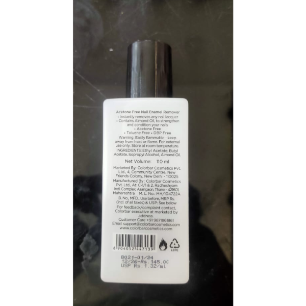 Nail Paint Remover - Colorbar