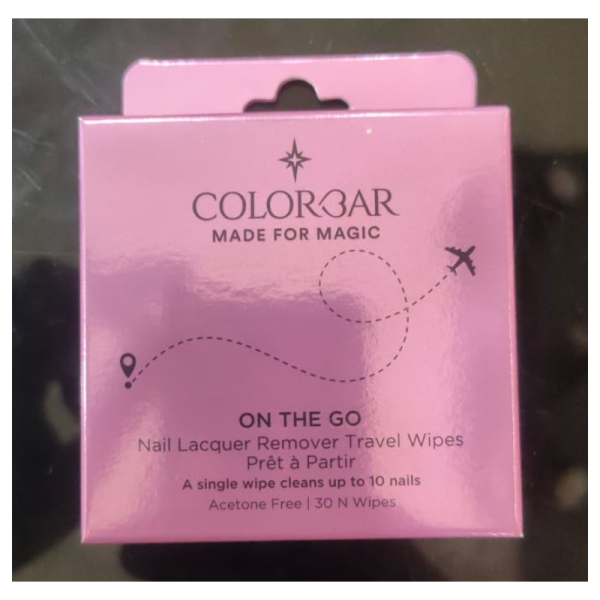 Nail Paint Remover Wipes - Colorbar
