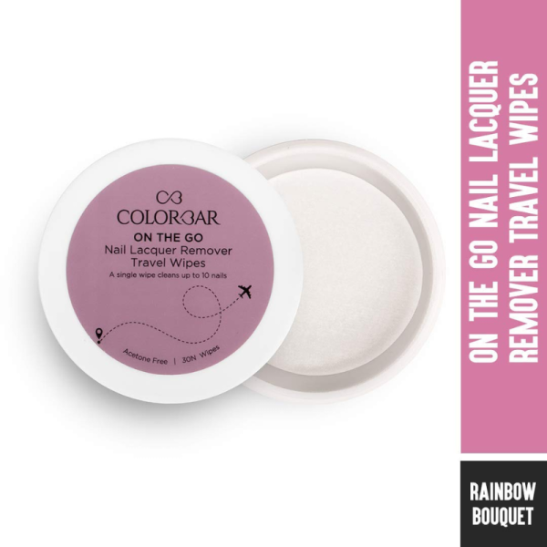 Nail Paint Remover Wipes - Colorbar