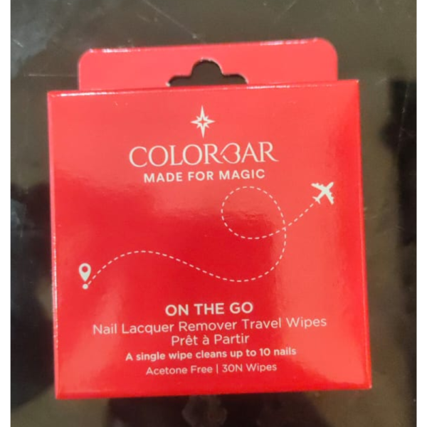 Nail Paint Remover Wipes - Colorbar