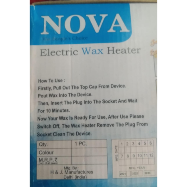 Electric Wax Heater - Nova
