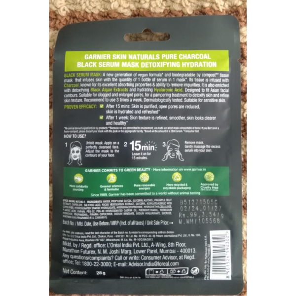 Sheet Mask - Garnier