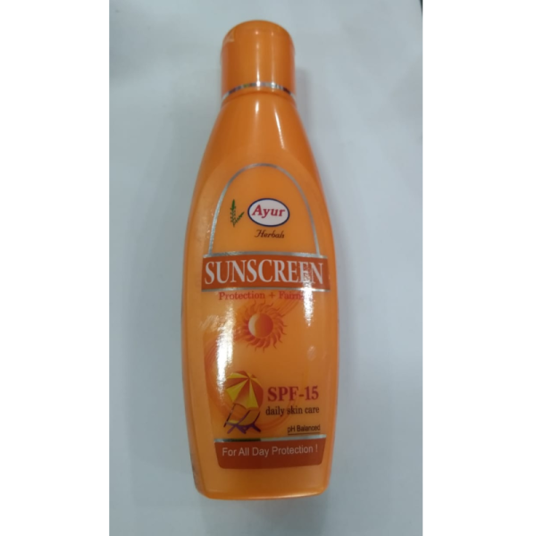 Sunscreen - Ayur Herbals