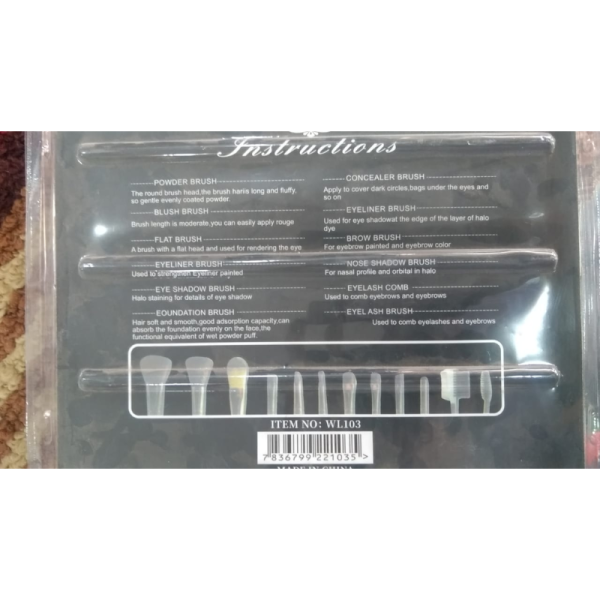 Makeup Brush Set - Bebo