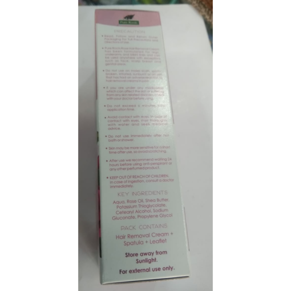 Hair Removal Cream - Pure Roots