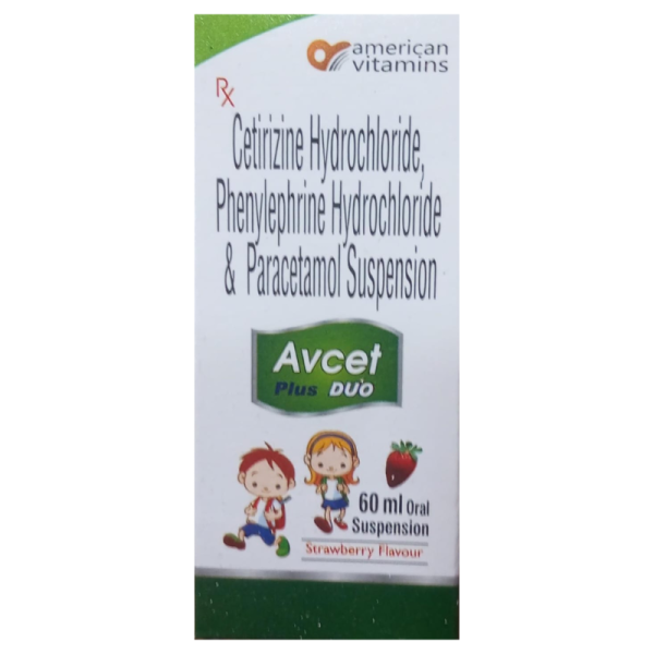 Avcet Plus Duo Syrup - American Vitamins