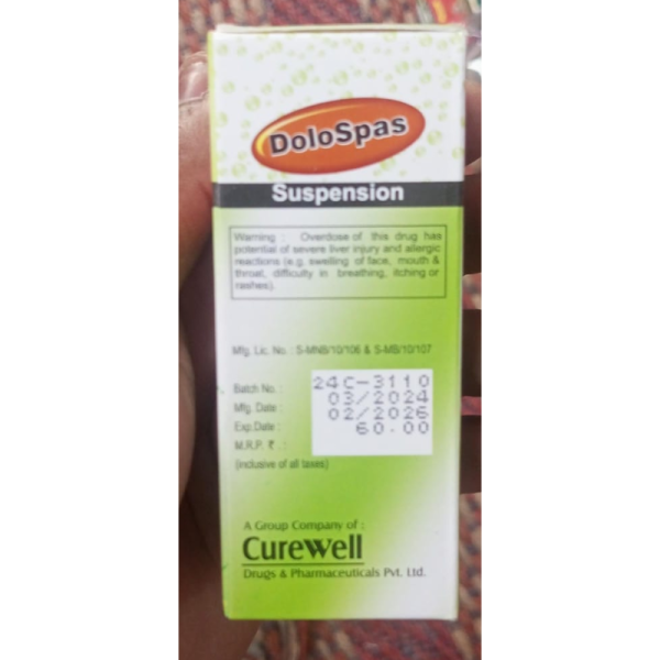 Dolospas Suspension - Curewell