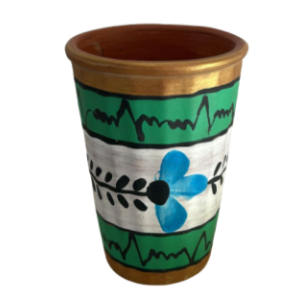 Clay Water Glass-Image