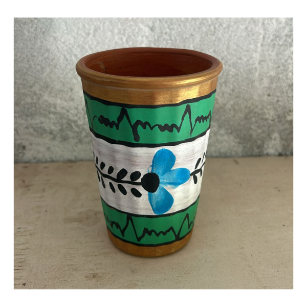 Clay Water Glass - Generic