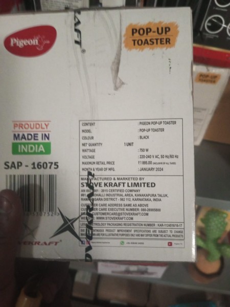 Pop-Up Toaster - PIGEON