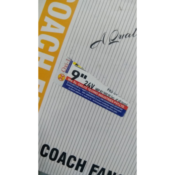 Coach Fan - Oxi-Lite