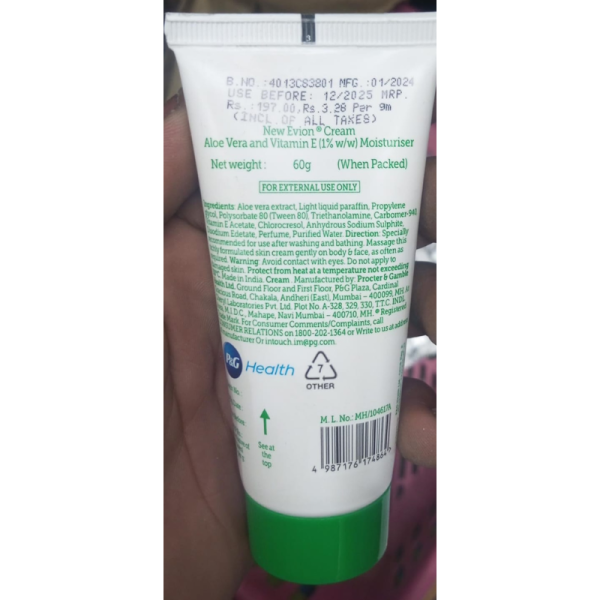 Moisturizer Cream - Evion