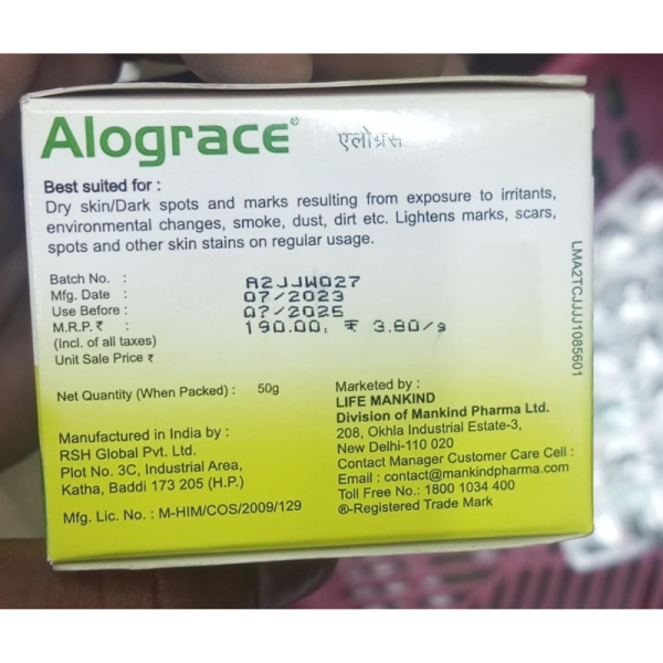 Alograce Cream - Mankind